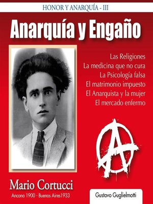 cover image of Anarquía y Engaño